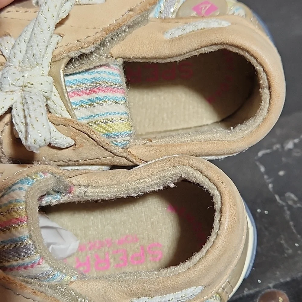 SPERRY Top Sider Crib Shoes 2M